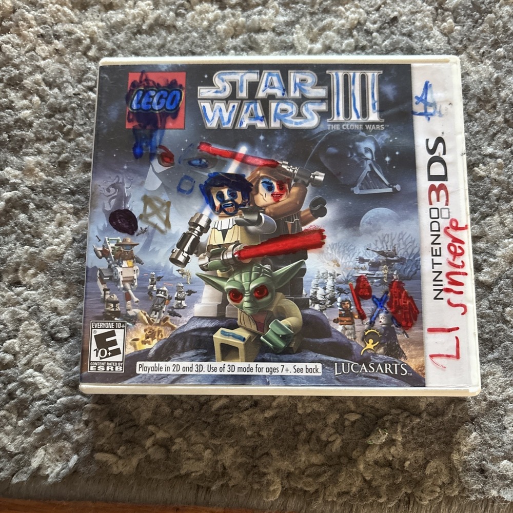 Lego Star Wars 3 the Clone Wars - Nintendo 3DS